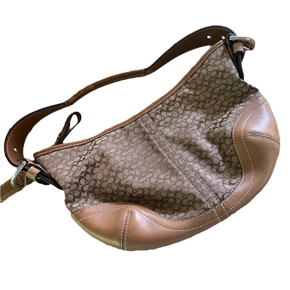 TAN COACH Y2K Bag!!!
